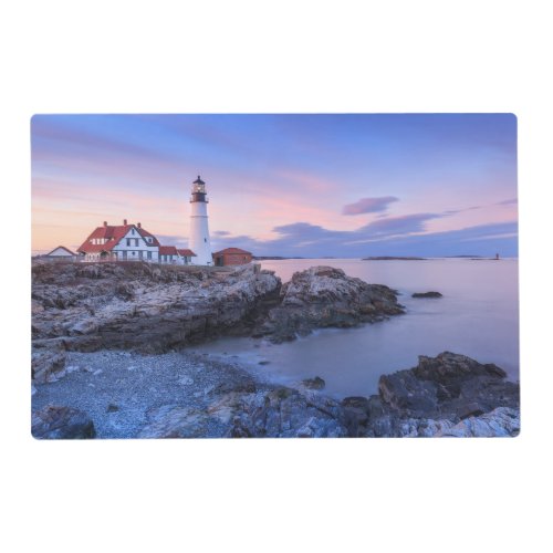 Lighthouses  Cape Elizabeth Maine Placemat