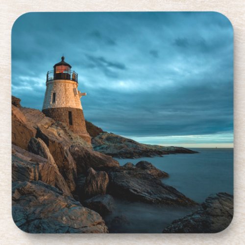 Lighthouses  Castle Hill Lighthouse Beverage Coaster