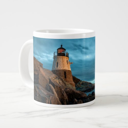 Lighthouses  Castle Hill Lighthouse Giant Coffee Mug
