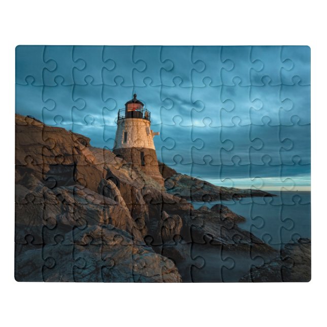 Lighthouses | Castle Hill Lighthouse Jigsaw Puzzle (Puzzle Horizontal)