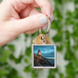 Lighthouses Castle Hill Lighthouse Keychain