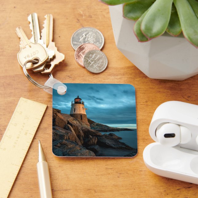 Lighthouses | Castle Hill Lighthouse Keychain (Desk)