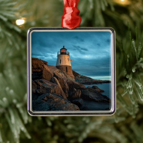 Lighthouses | Castle Hill Lighthouse Metal Ornament