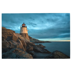 Lighthouses   Castle Hill Lighthouse Metal Print