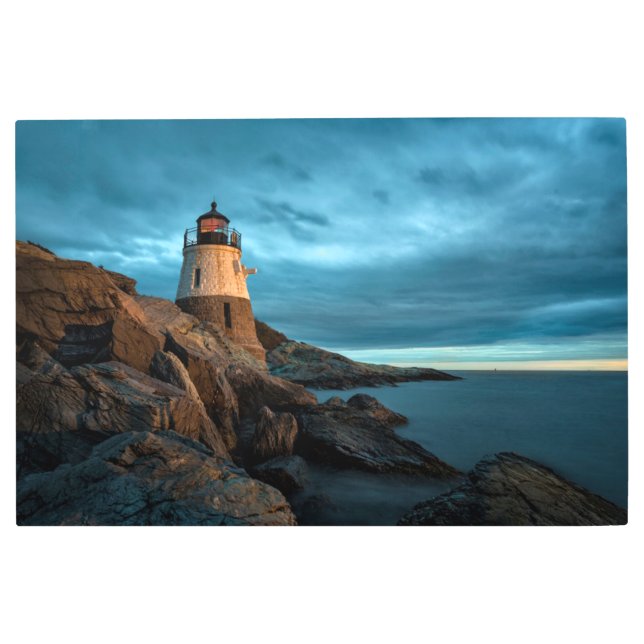 Lighthouses | Castle Hill Lighthouse Metal Print (Front)