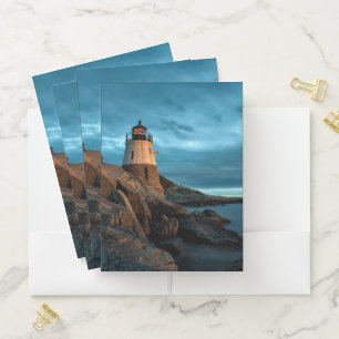Lighthouses Castle Hill Lighthouse Pocket Folder