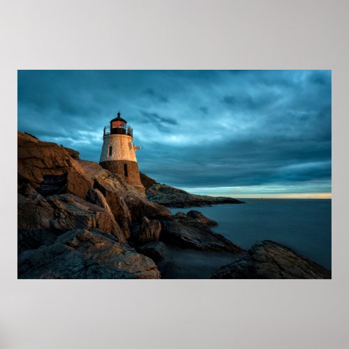 Lighthouses  Castle Hill Lighthouse Poster