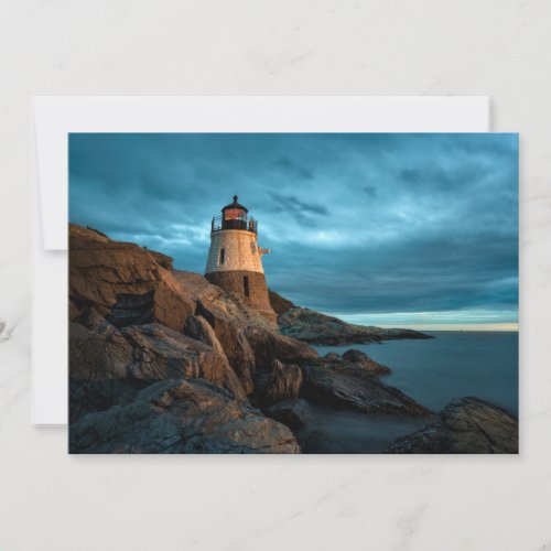 Lighthouses  Castle Hill Lighthouse Thank You Card