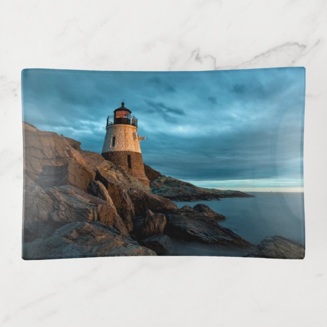 Lighthouses | Castle Hill Lighthouse Trinket Tray (Front)