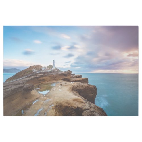 Lighthouses  Castlepoint Lighthouse New Zealand Gallery Wrap