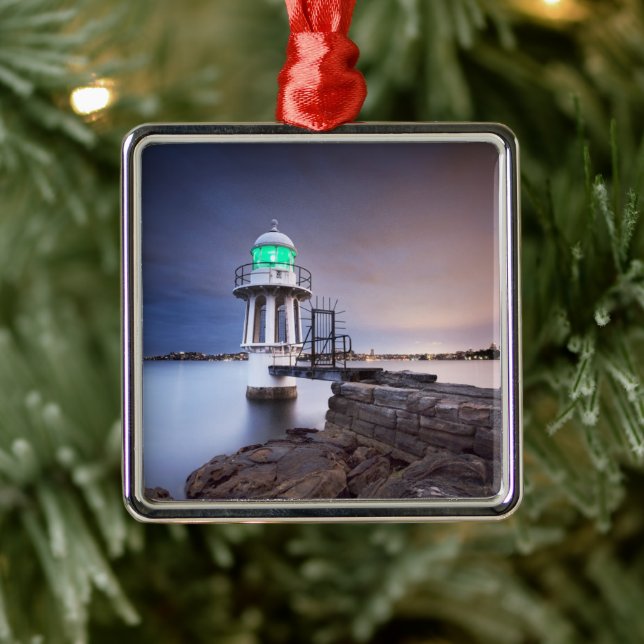 Lighthouses | Cremorne Point Lighthouse Australia Metal Ornament (Tree)