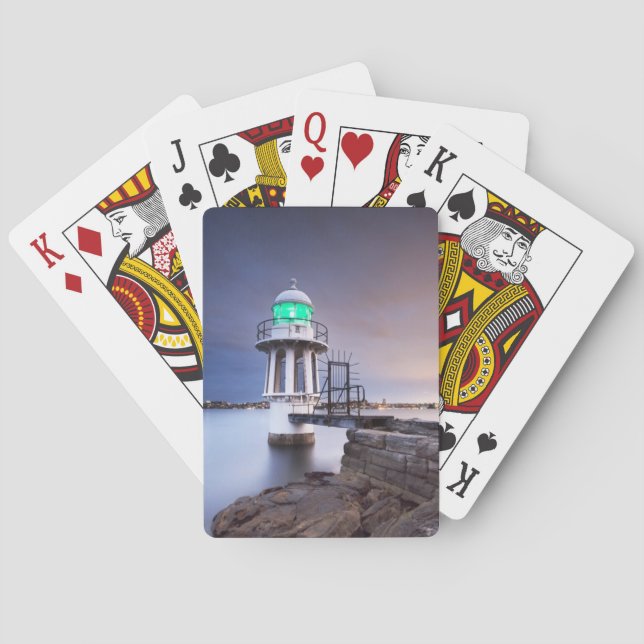 Lighthouses | Cremorne Point Lighthouse Australia Poker Cards (Back)