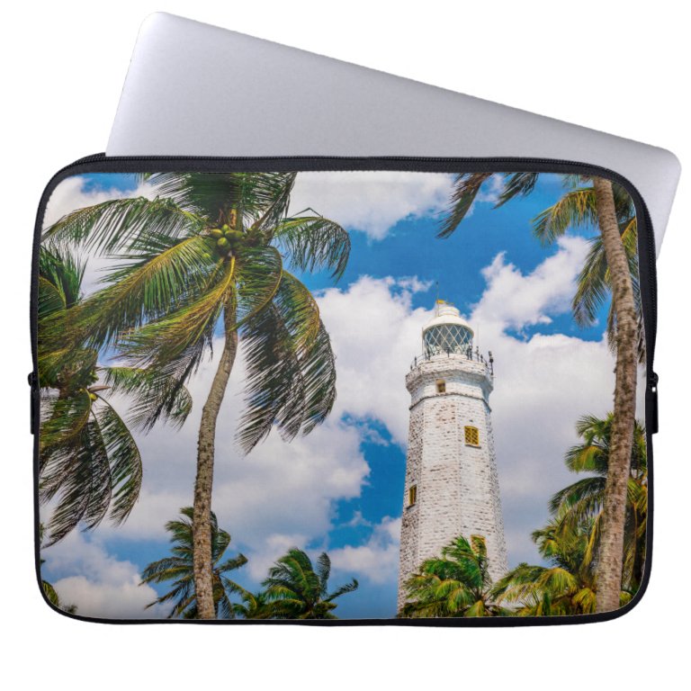 Lighthouses | Dewundara Matara Sri Lanka Laptop Sleeve