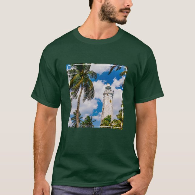 Lighthouses | Dewundara Matara Sri Lanka T-Shirt (Front)