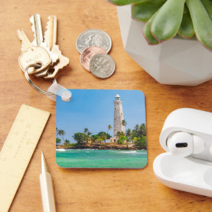 Lighthouses Dewundara Sri Lanka Keychain