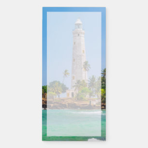 Lighthouses   Dewundara Sri Lanka Magnetic Notepad