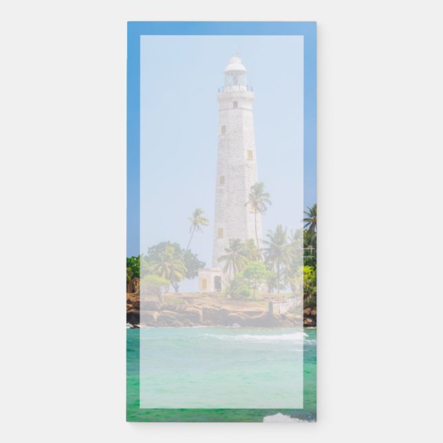 Lighthouses | Dewundara Sri Lanka Magnetic Notepad (Front)