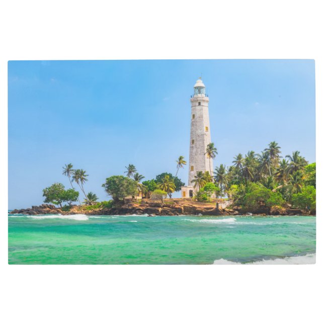 Lighthouses | Dewundara Sri Lanka Metal Print (Front)
