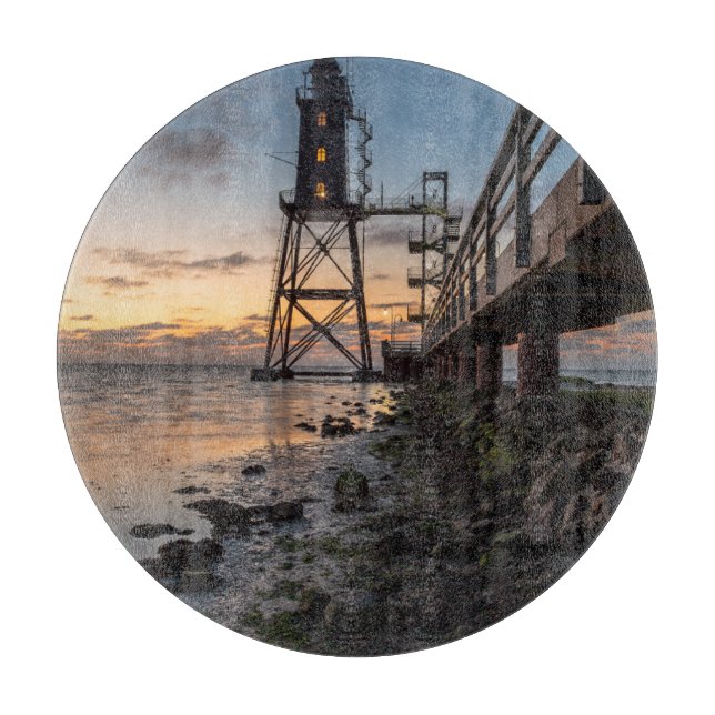 Lighthouses | Eversand-Oberfeue Germany Cutting Board (Front)