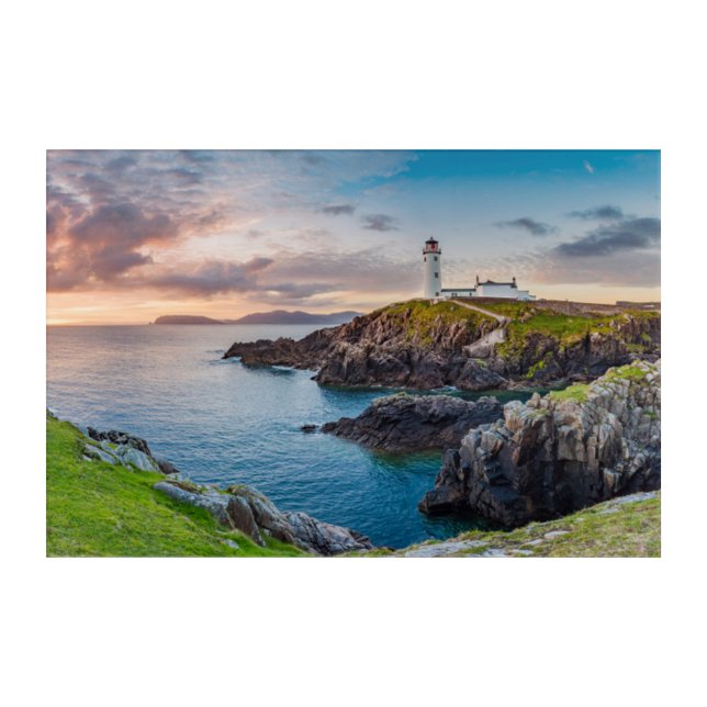 Lighthouses | Fanad Head Lighthouse Ireland Acrylic Print (Front)