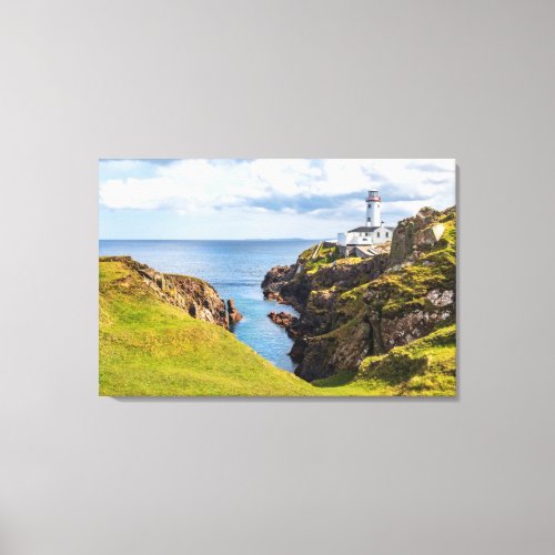 Lighthouses  Fanad Head Lighthouse Ireland Canvas Print