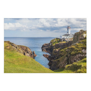 Lighthouses   Fanad Head Lighthouse Ireland Faux Canvas Print