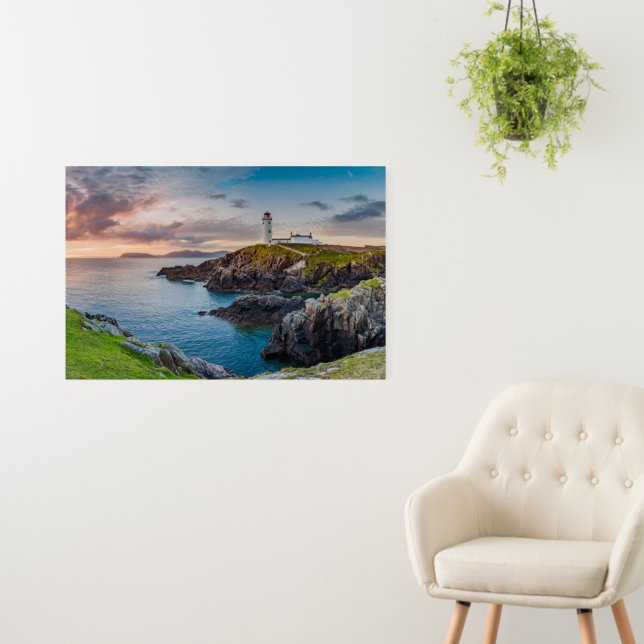 Lighthouses | Fanad Head Lighthouse Ireland Foam Board (In Situ (Wall))