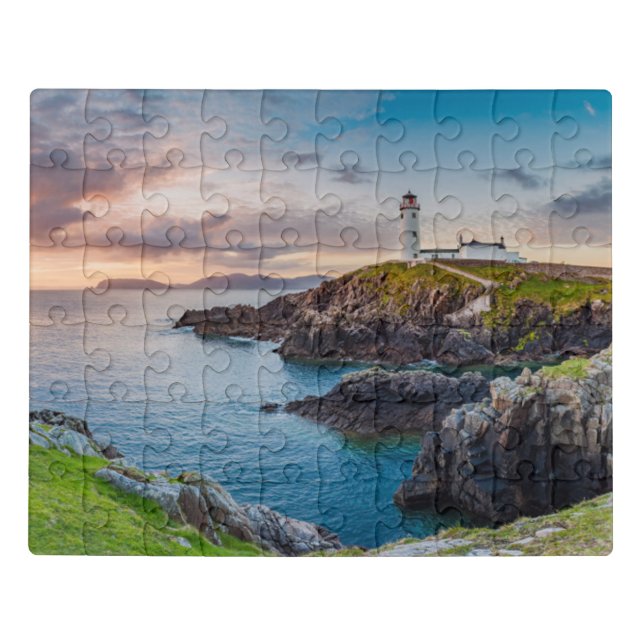 Lighthouses | Fanad Head Lighthouse Ireland Jigsaw Puzzle (Puzzle Horizontal)
