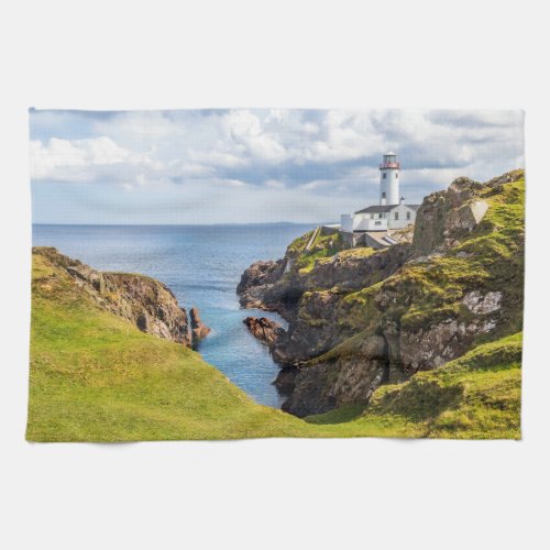 Lighthouses  Fanad Head Lighthouse Ireland Kitchen Towel