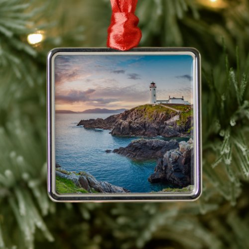 Lighthouses | Fanad Head Lighthouse Ireland Metal Ornament