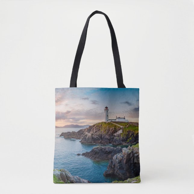 Lighthouses | Fanad Head Lighthouse Ireland Tote Bag (Front)
