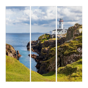 Lighthouses Fanad Head Lighthouse Ireland Triptych