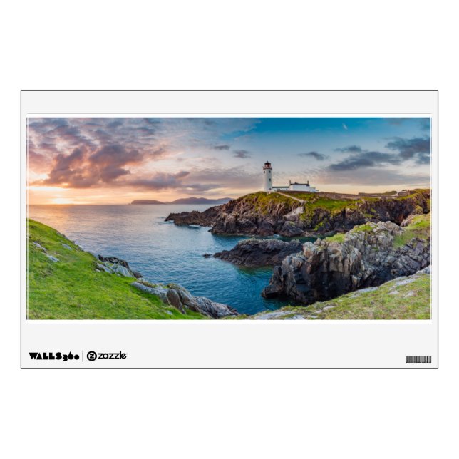 Lighthouses | Fanad Head Lighthouse Ireland Wall Decal (Front)