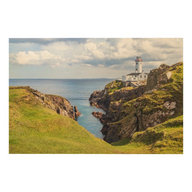 Lighthouses | Fanad Head Lighthouse Ireland Wood Wall Art (Front)