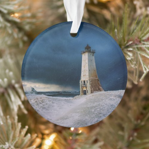 Lighthouses | Frankfort Lighthouse Lake Michigan Ornament
