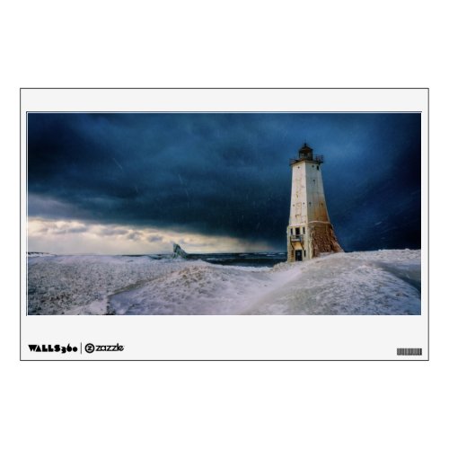 Lighthouses  Frankfort Lighthouse Lake Michigan Wall Decal
