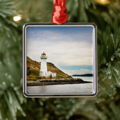 Lighthouses | Georges Island Lighthouse Metal Ornament