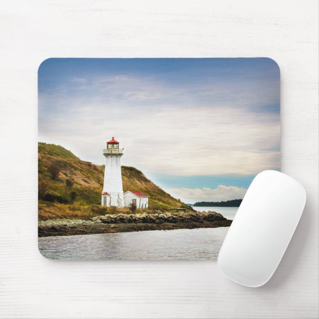 Lighthouses | Georges Island Lighthouse Mouse Pad (With Mouse)