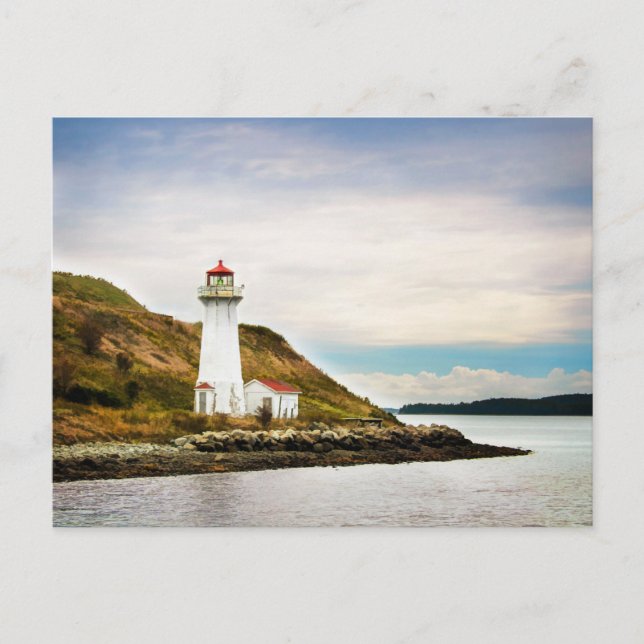 Lighthouses | Georges Island Lighthouse Postcard (Front)
