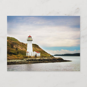 Lighthouses Georges Island Lighthouse Postcard