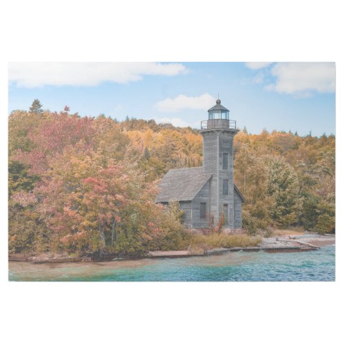 Lighthouses  Grand Island East Channel Light Gallery Wrap