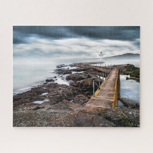 Lighthouses  Grand Marais Lighthouse Minnesota Jigsaw Puzzle