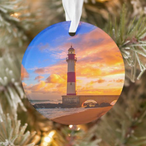 Lighthouses | Itapuã Brazil Lighthouse Ornament