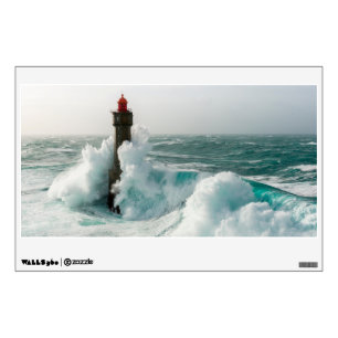 Lighthouses Jument Lighthouse Ouessant France Wall Decal