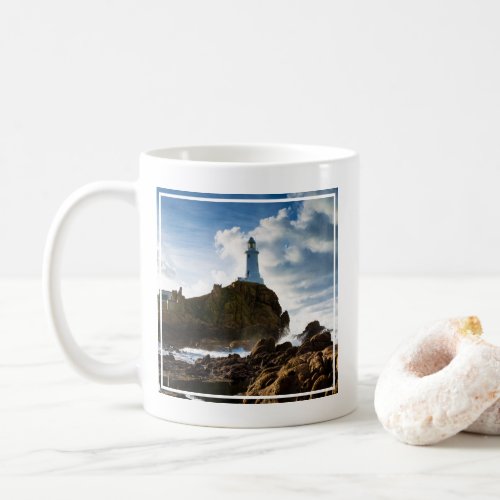 Lighthouses  La Corbire Channel Islands Coffee Mug