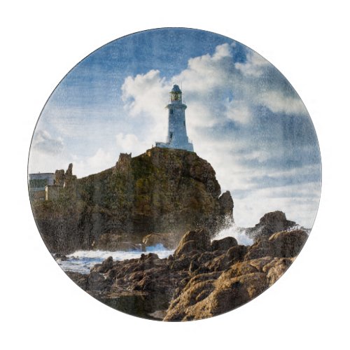 Lighthouses  La Corbire Channel Islands Cutting Board