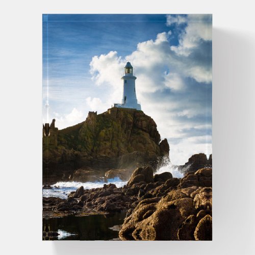 Lighthouses  La Corbire Channel Islands Paperweight