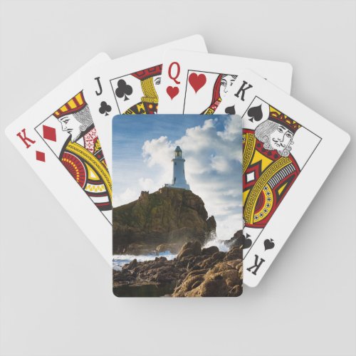 Lighthouses  La Corbire Channel Islands Poker Cards