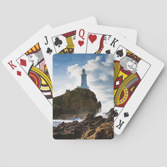 Lighthouses | La Corbière Channel Islands Poker Cards (Back)