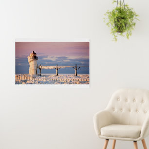 Lighthouses   Lake Michigan Lighthouse Foam Board